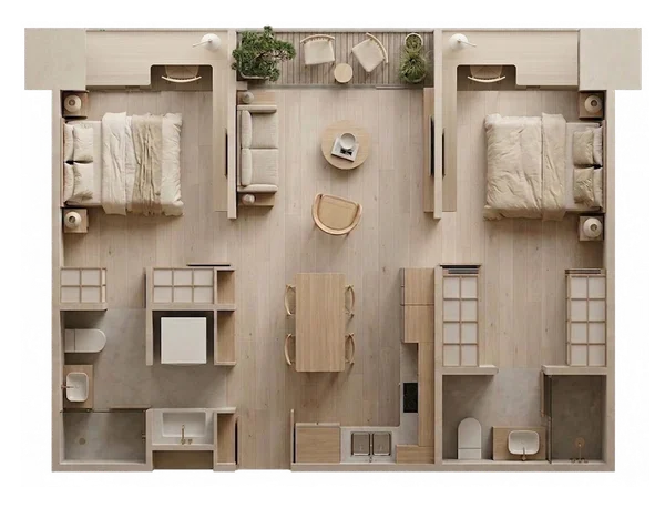 Plano arquitectónico Alis